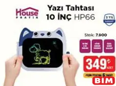 HOUSE PRATİK HP66 YAZI TAHTASI 10 İNÇ